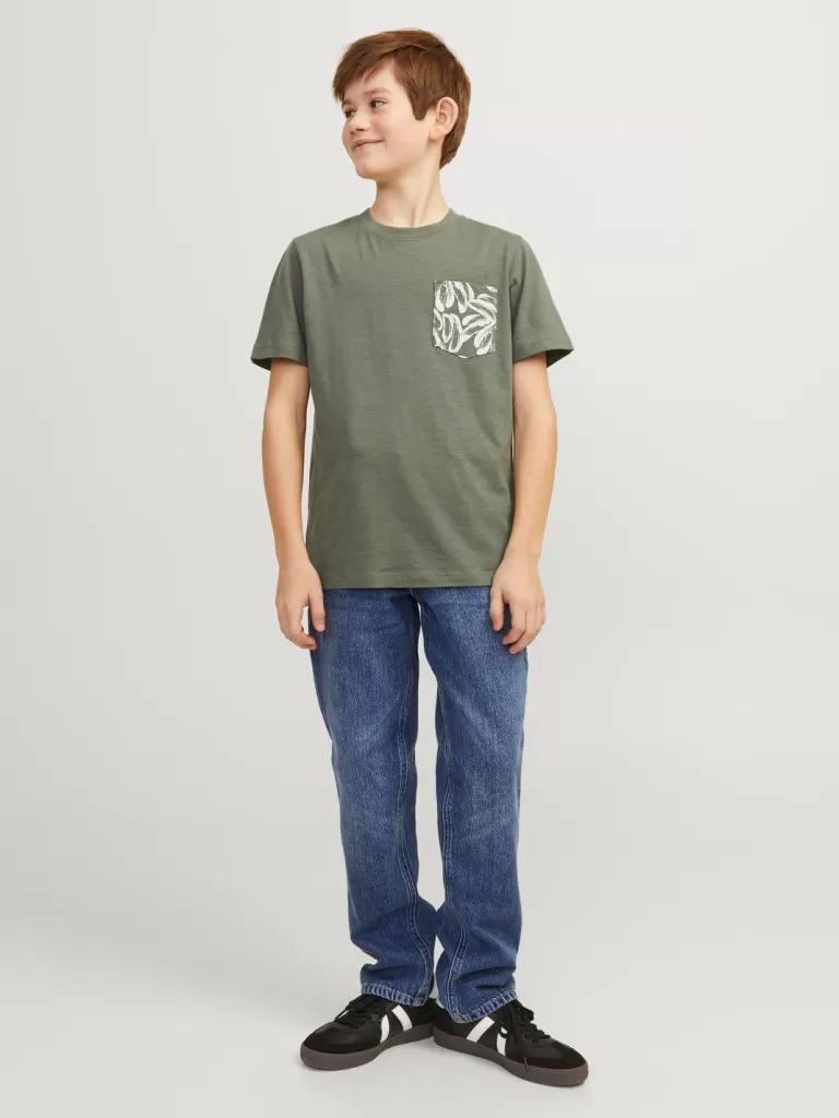 JACK & JONES Bestsellery | Jeansy^JJICLARK JJORIGINAL AKM 123 NOOS JNR Krój regularny Junior Niebieski