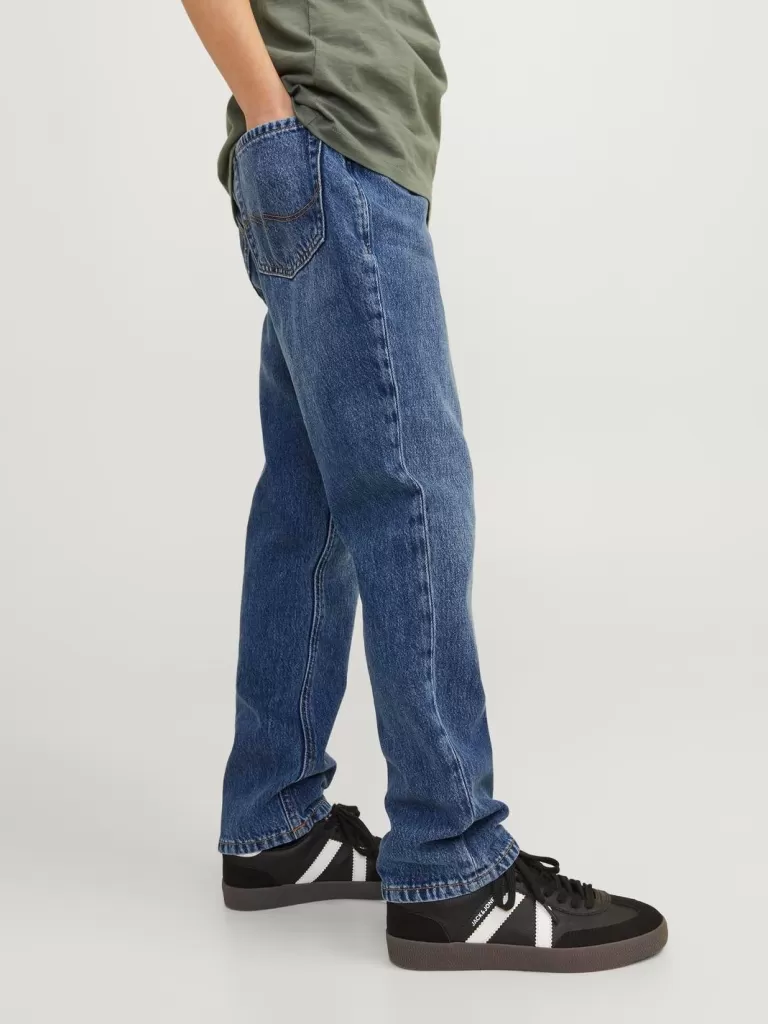 JACK & JONES Bestsellery | Jeansy^JJICLARK JJORIGINAL AKM 123 NOOS JNR Krój regularny Junior Niebieski