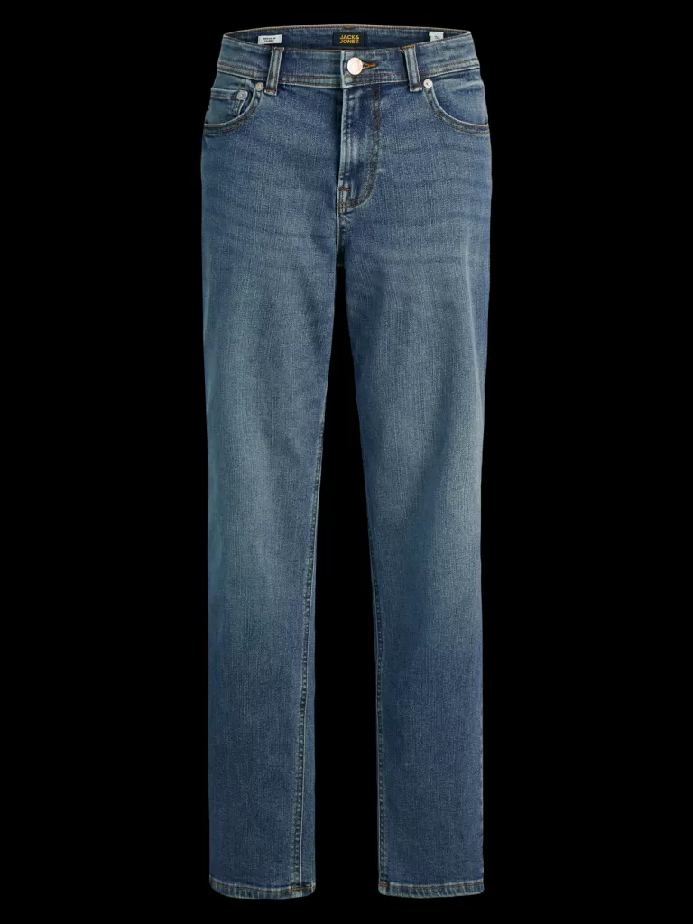 JACK & JONES Jeansy^JJICLARK JJORIGINAL SQ 223 NOOS MNI Krój regularny Mini Niebieski