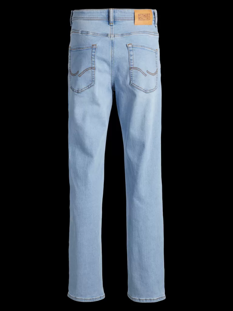 JACK & JONES Jeansy^JJICLARK JJORIGINAL SQ 702 NOOS MNI Krój regularny Mini Niebieski