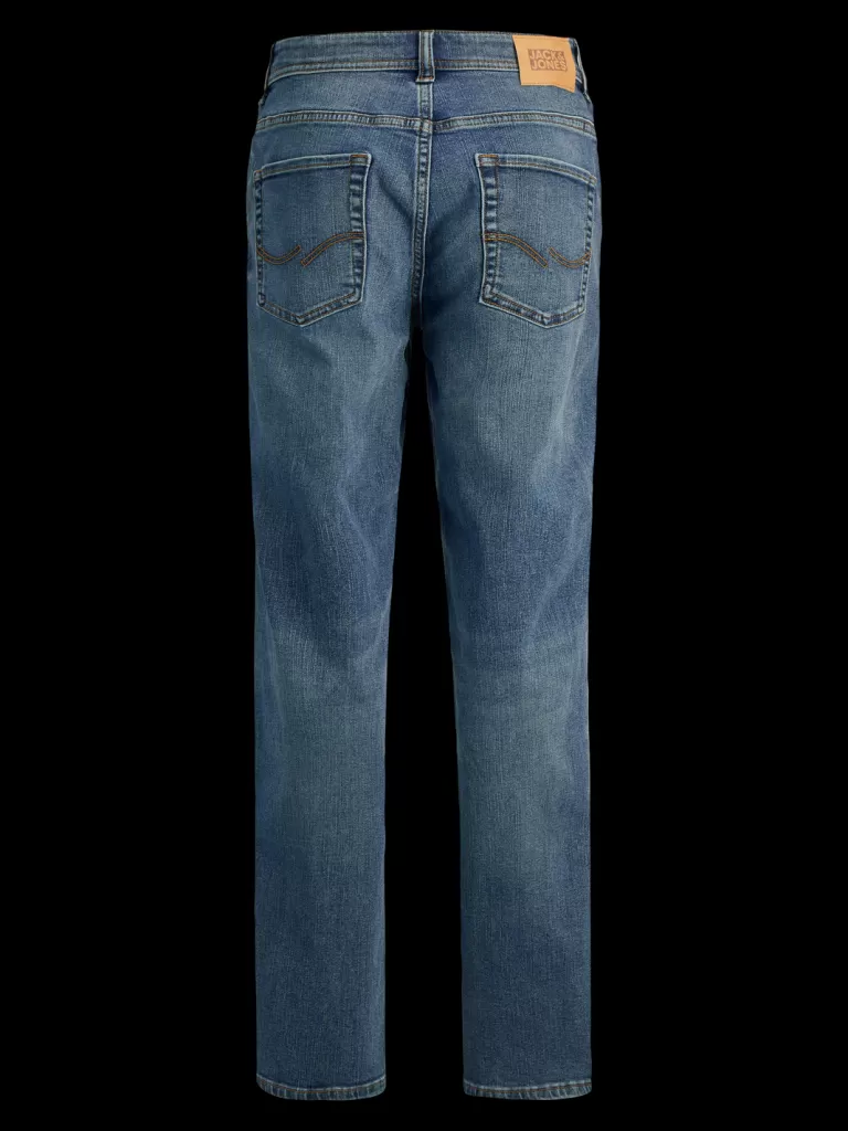 JACK & JONES Jeansy^JJICLARK JJORIGINAL SQ 223 NOOS MNI Krój regularny Mini Niebieski