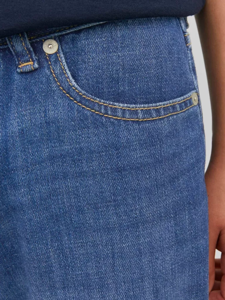 JACK & JONES Jeansy | Wyprzedaż^JJIFRANK JJORIGINIAL MF 283 JNR Jeansy o kroju wide Junior Niebieski