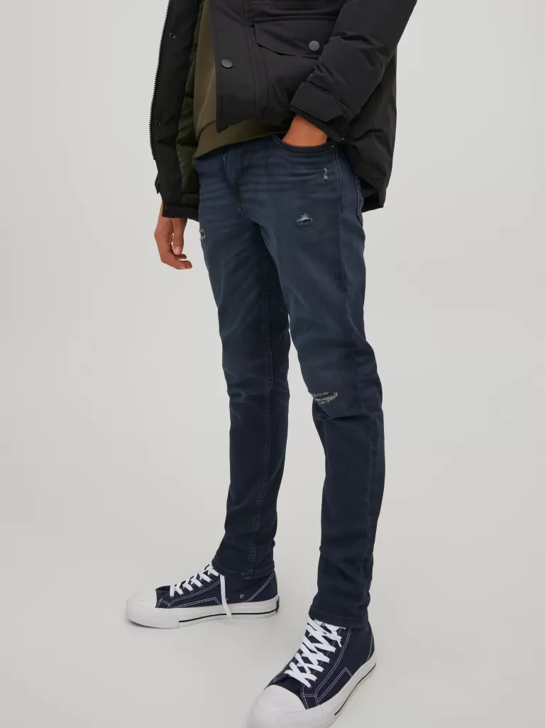 JACK & JONES Jeansy | Wyprzedaż^JJIGLENN JJICON GE 614 I.K JNR Jeansy o kroju slim fit Junior Niebieski