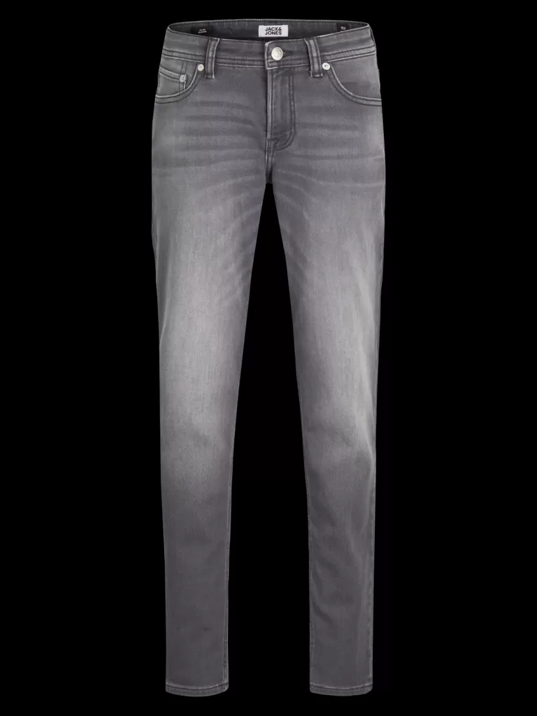 JACK & JONES Jeansy^JJIGLENN JJORIGINAL SQ 998 I.K NOOS JNR Jeansy o kroju slim fit Junior Szary
