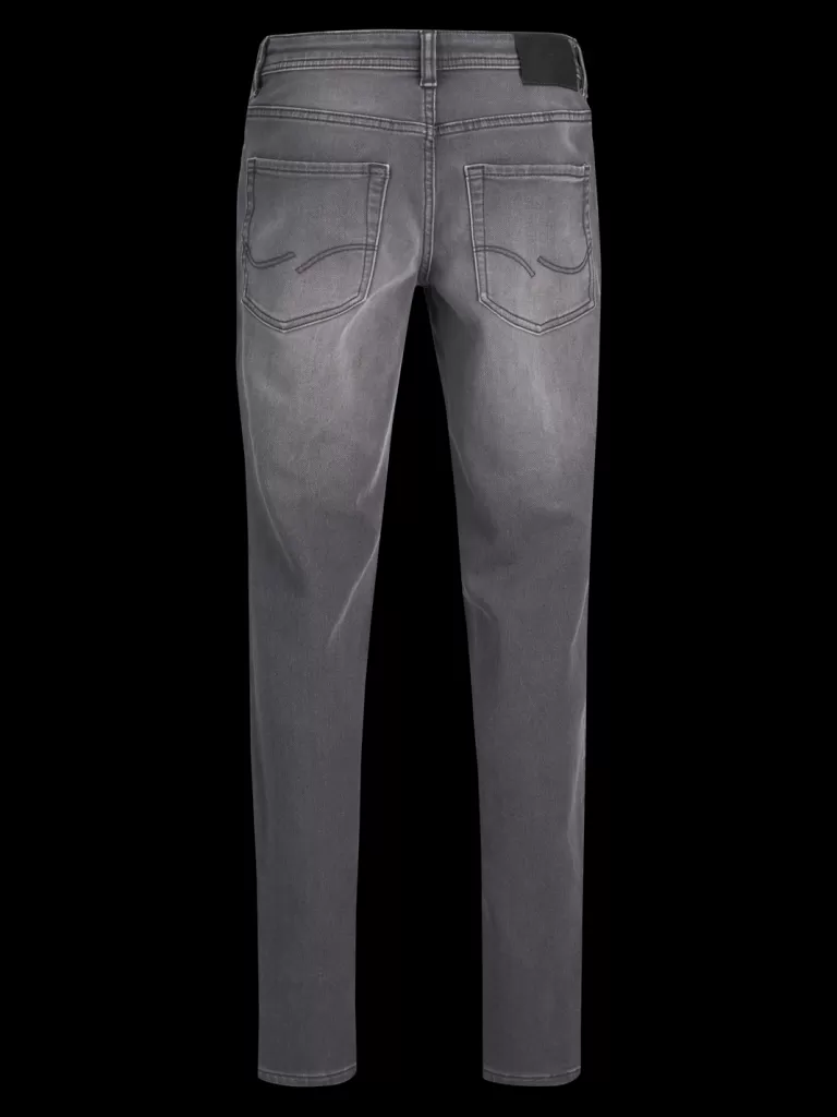 JACK & JONES Jeansy^JJIGLENN JJORIGINAL SQ 998 I.K NOOS JNR Jeansy o kroju slim fit Junior Szary
