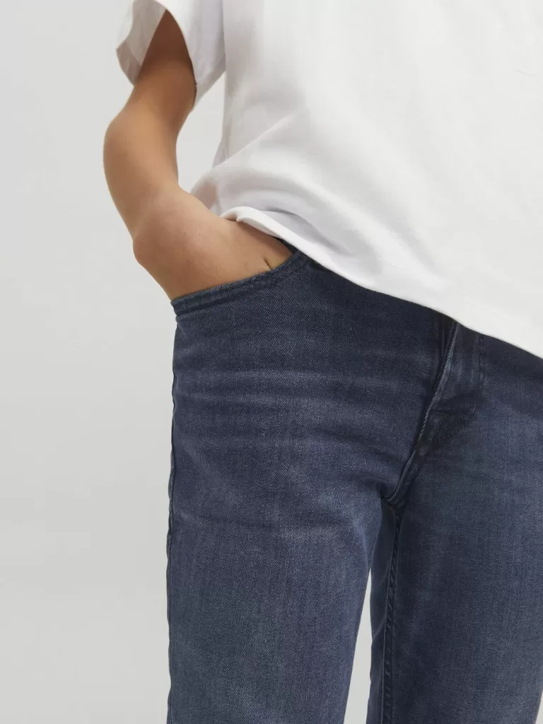 JACK & JONES Jeansy | Wyprzedaż^JJILIAM JJORIGINAL AM 812 NOOS JNR Jeansy o kroju skinny Junior Niebieski