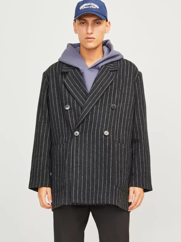 JACK & JONES Garnitury^JORVERMONT Krój oversize Marynarka Szary