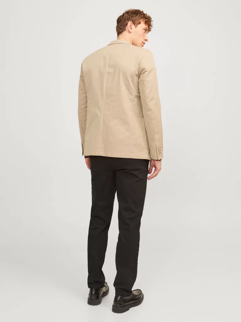 JACK & JONES Garnitury^JPRAUSTIN Krój slim Marynarka Beżowy