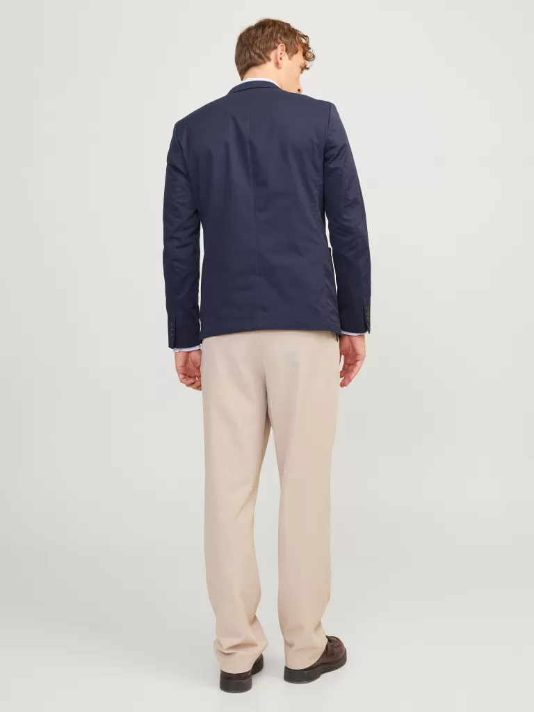 JACK & JONES Garnitury^JPRAUSTIN Krój slim Marynarka Niebieski