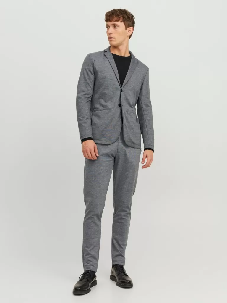 JACK & JONES Garnitury^JPRBLABECK Krój regularny Garnitur Szary