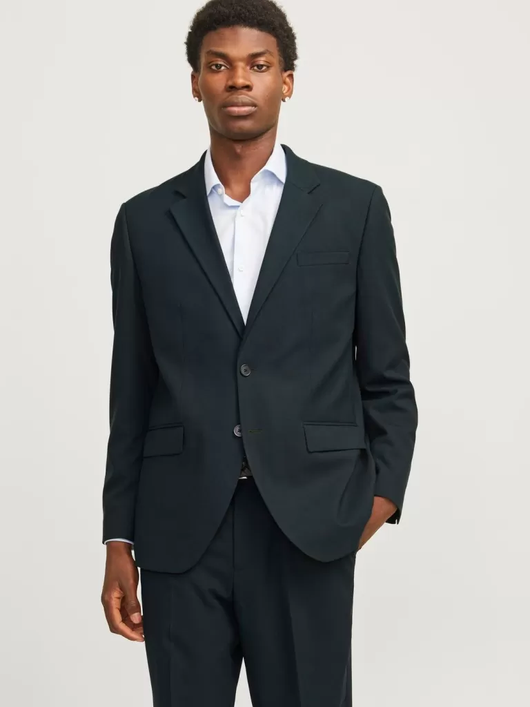 JACK & JONES Garnitury^JPRBUSHWICK Krój regularny Marynarka Zielony