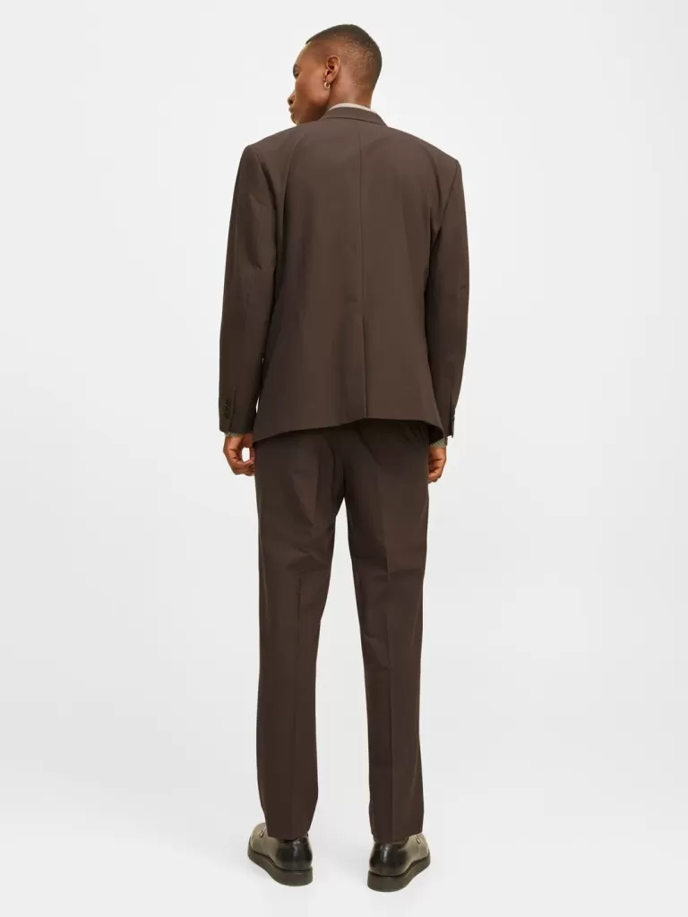 JACK & JONES Garnitury^JPRBUSHWICK Krój regularny Marynarka Brązowy