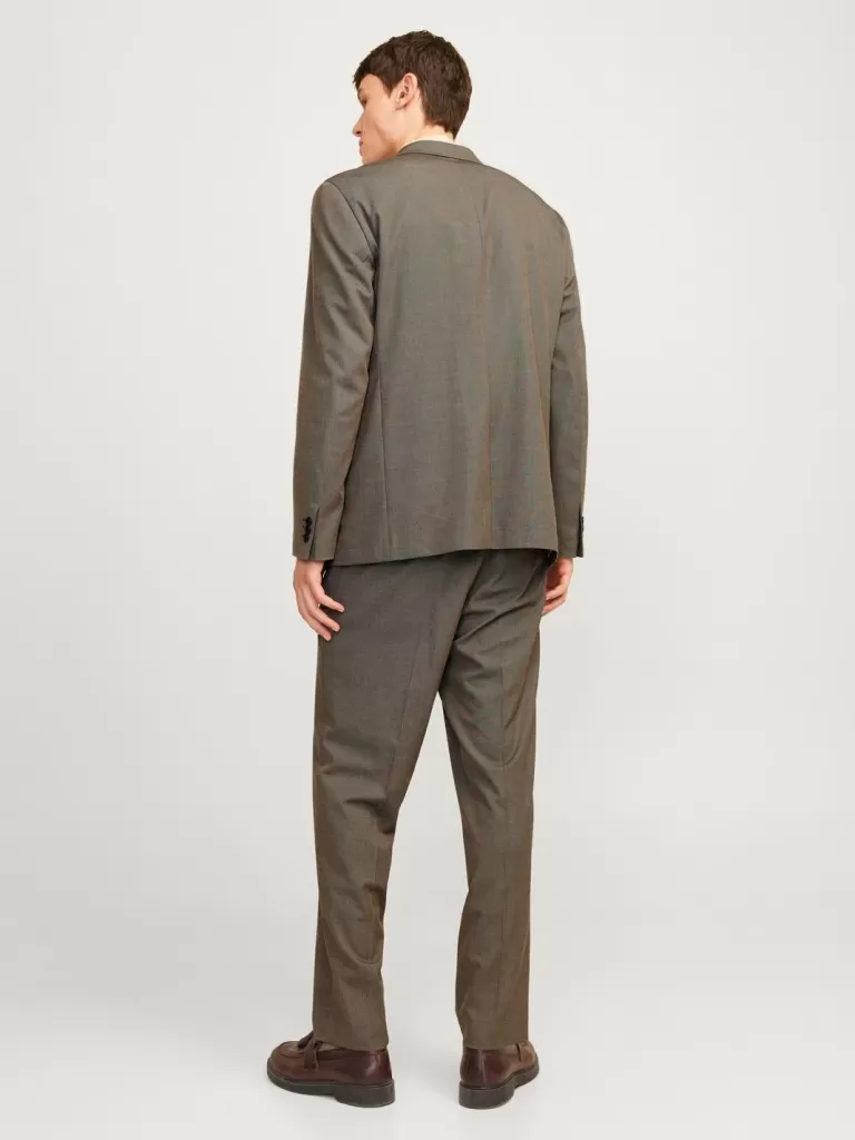 JACK & JONES Garnitury^JPRBUSHWICK Krój regularny Marynarka Brązowy