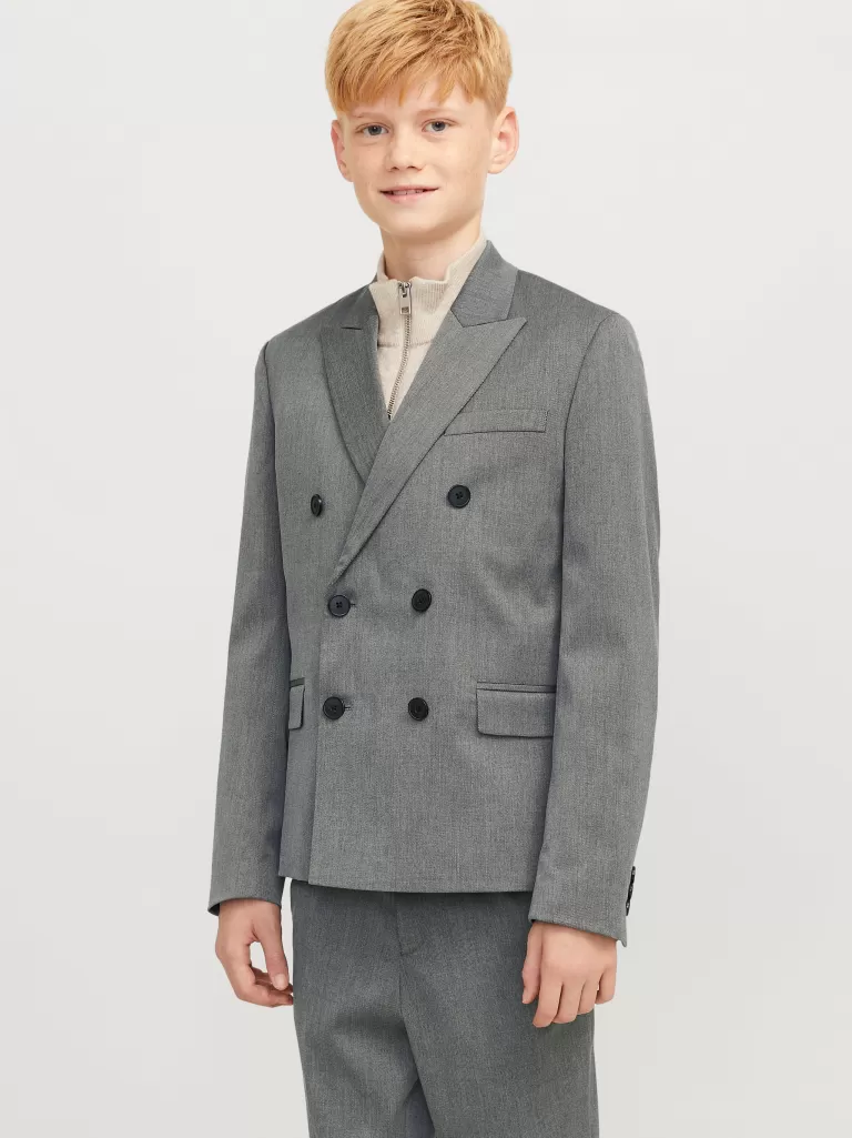 JACK & JONES Garnitury^JPRBUSHWICK Marynarka Junior Szary