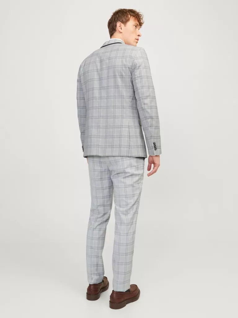 JACK & JONES Garnitury^JPRFRANCO Krój slim Eleganckie spodnie Szary