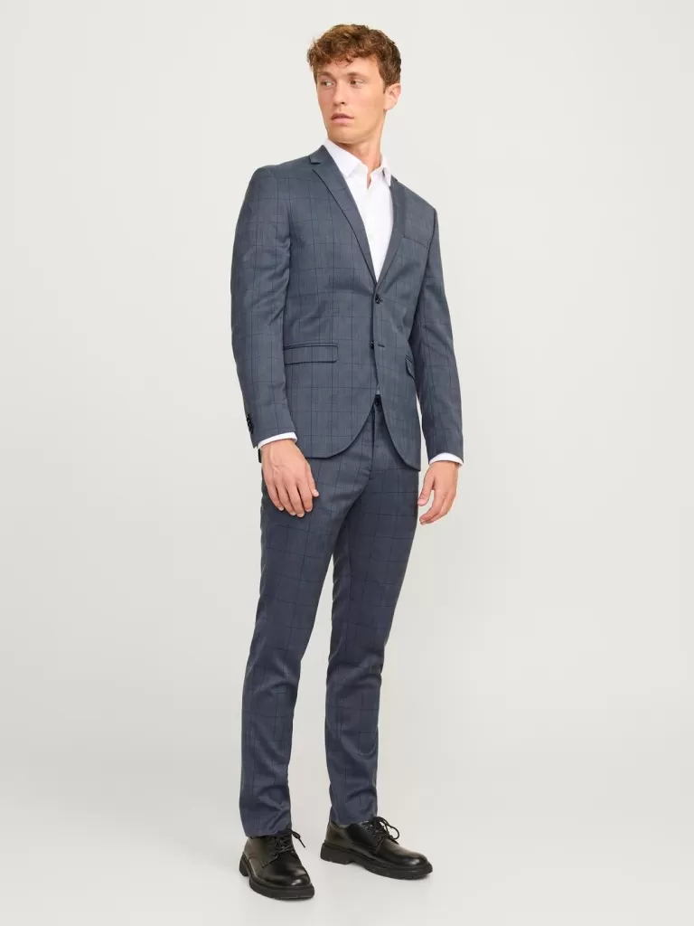 JACK & JONES Garnitury^JPRFRANCO Krój super slim Garnitur Niebieski