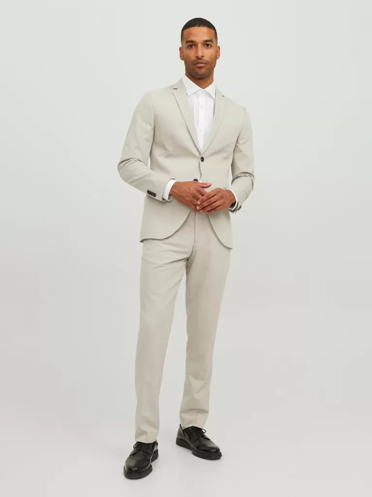 JACK & JONES Garnitury^JPRFRANCO Krój super slim Garnitur Szary