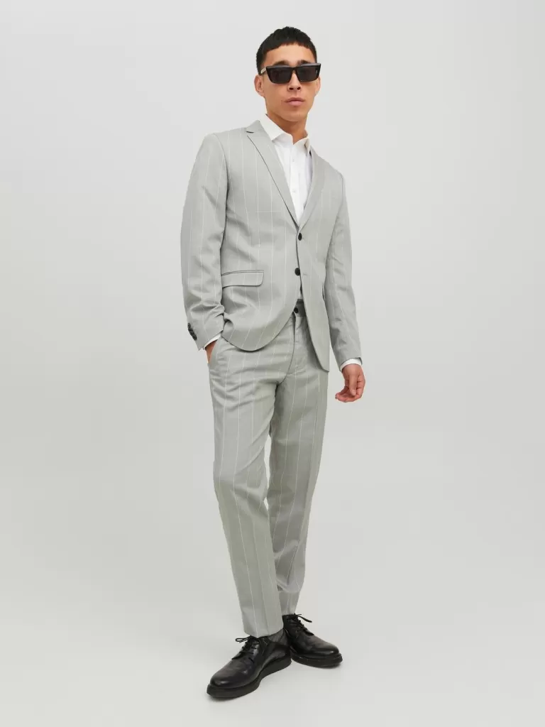 JACK & JONES Garnitury^JPRFRANCO Krój super slim Garnitur Szary