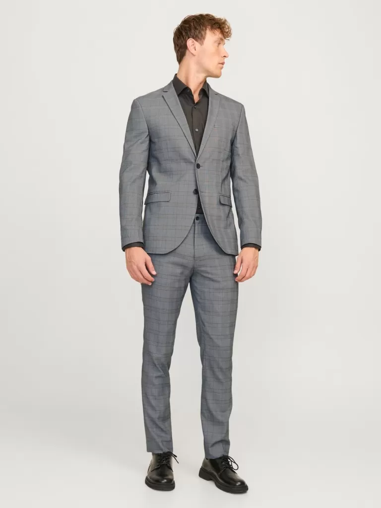 JACK & JONES Garnitury^JPRFRANCO Krój super slim Garnitur Szary