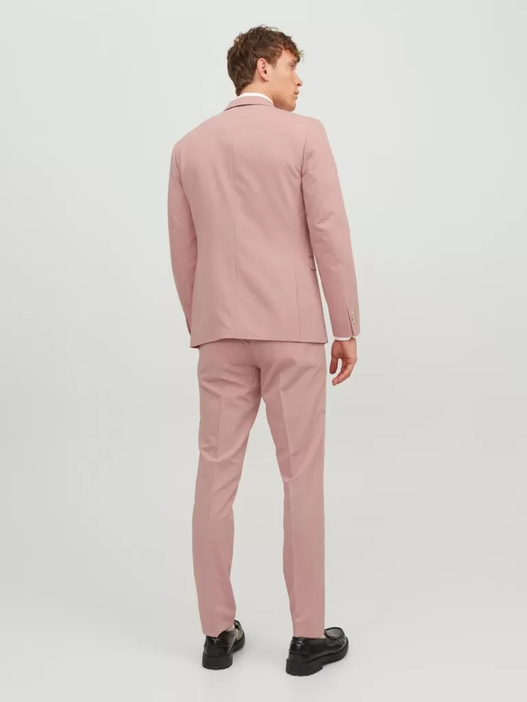 JACK & JONES Garnitury^JPRFRANCO Krój super slim Marynarka Róży