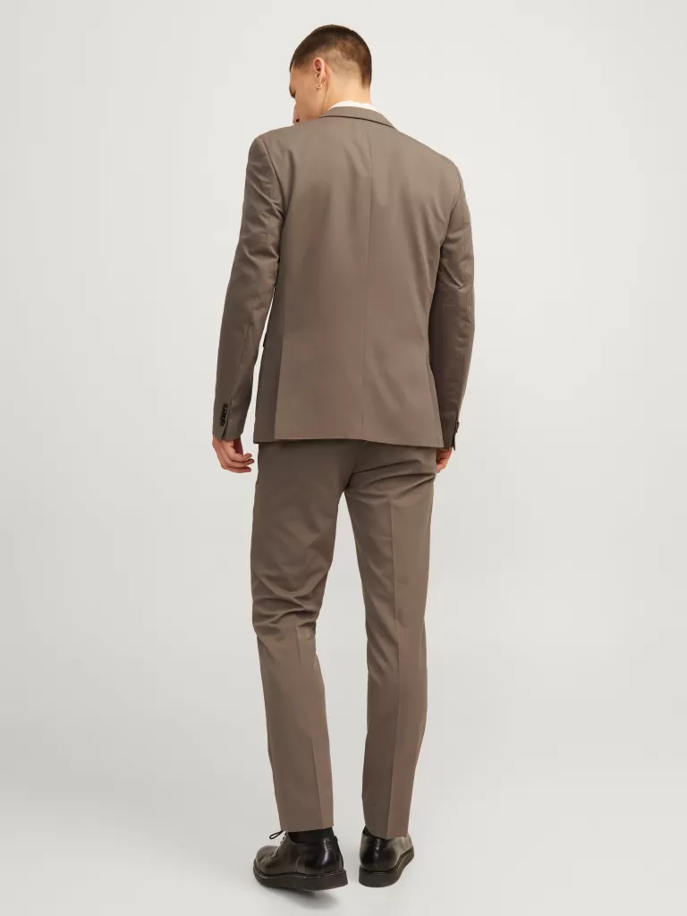 JACK & JONES Garnitury^JPRFRANCO Krój super slim Marynarka Brązowy