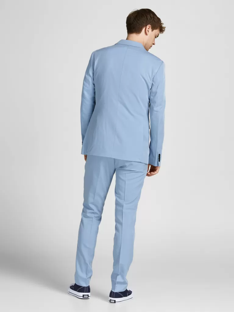 JACK & JONES Garnitury^JPRFRANCO Krój super slim Marynarka Niebieski