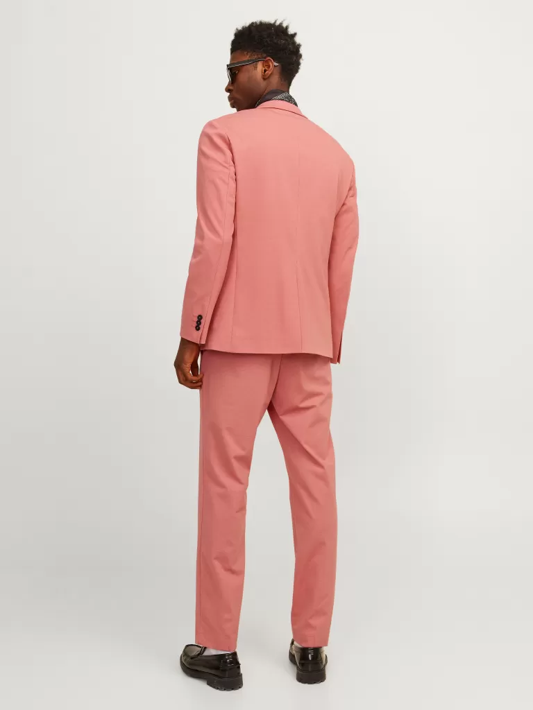 JACK & JONES Garnitury^JPRJONES Krój slim Eleganckie spodnie Róży