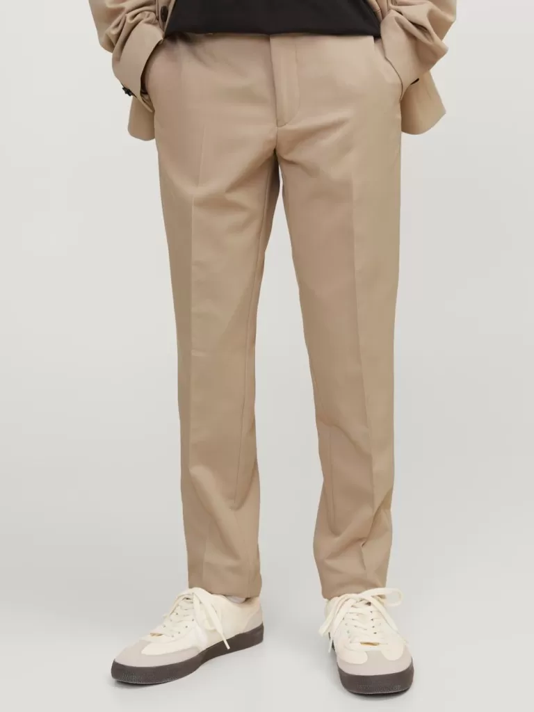JACK & JONES Spodnie | Garnitury^JPRSOLAR Eleganckie spodnie Junior Beżowy