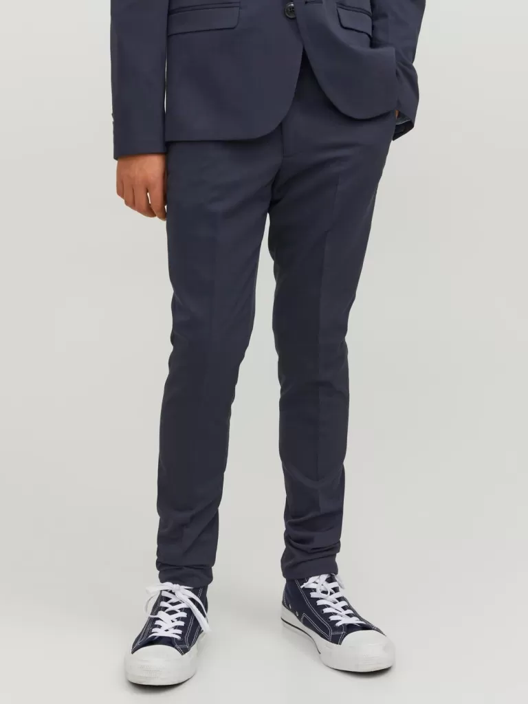 JACK & JONES Spodnie | Garnitury^JPRSOLAR Eleganckie spodnie Junior Niebieski