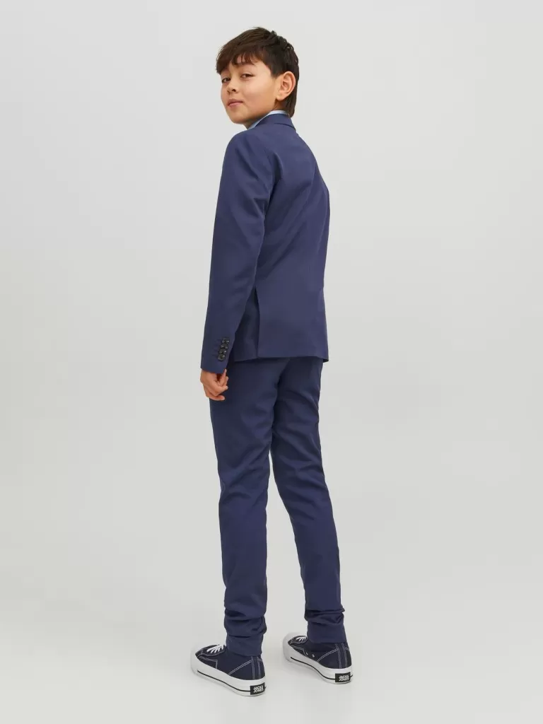 JACK & JONES Spodnie | Garnitury^JPRSOLAR Eleganckie spodnie Junior Niebieski