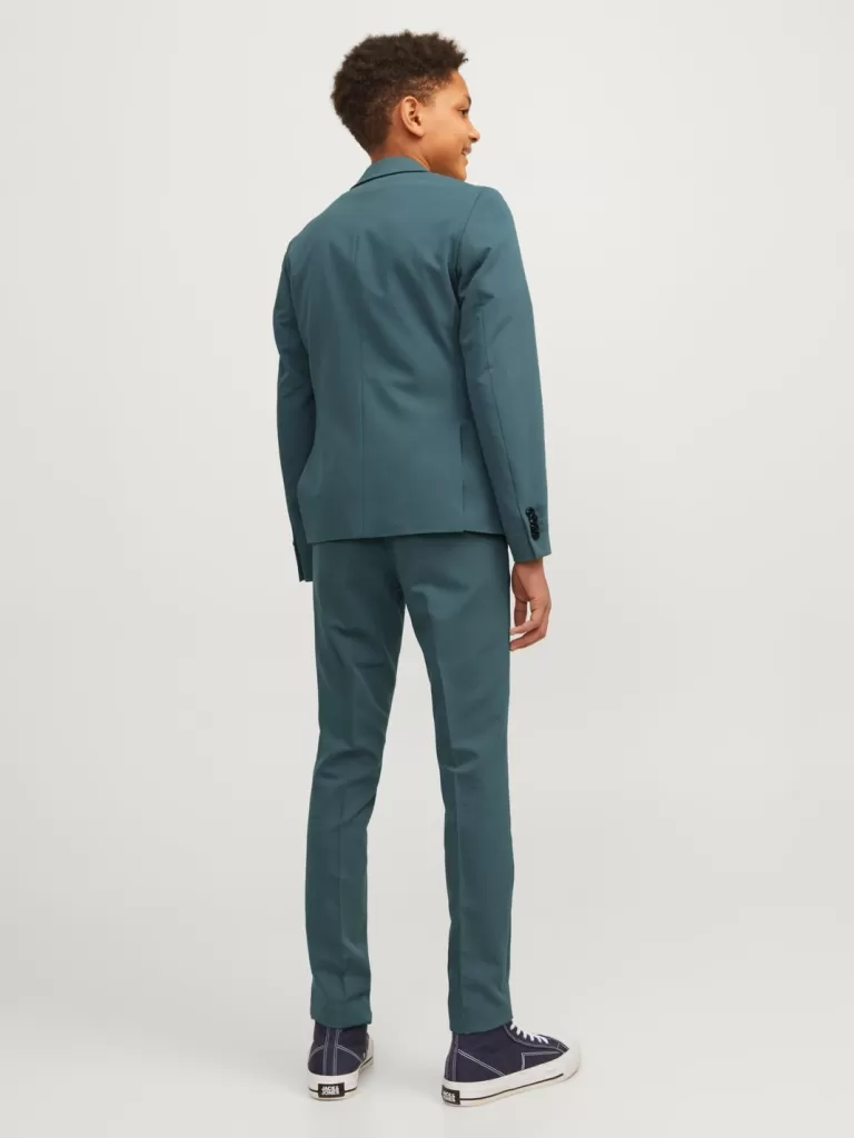 JACK & JONES Spodnie | Garnitury^JPRSOLAR Eleganckie spodnie Junior Zielony