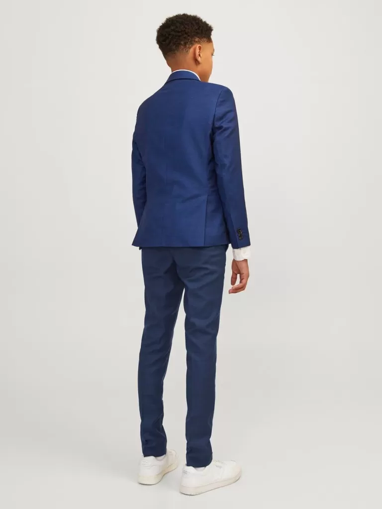 JACK & JONES Spodnie | Garnitury^JPRSOLARIS Eleganckie spodnie Junior Niebieski