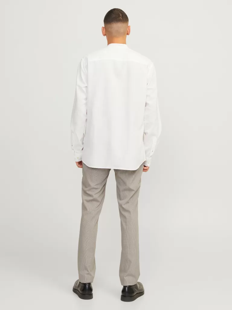 JACK & JONES Garnitury^JPRSOLARIS Krój super slim Eleganckie spodnie Beżowy