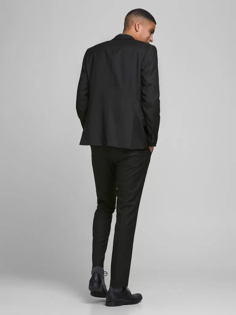 JACK & JONES Garnitury^JPRSOLARIS Krój super slim Garnitur Czarny