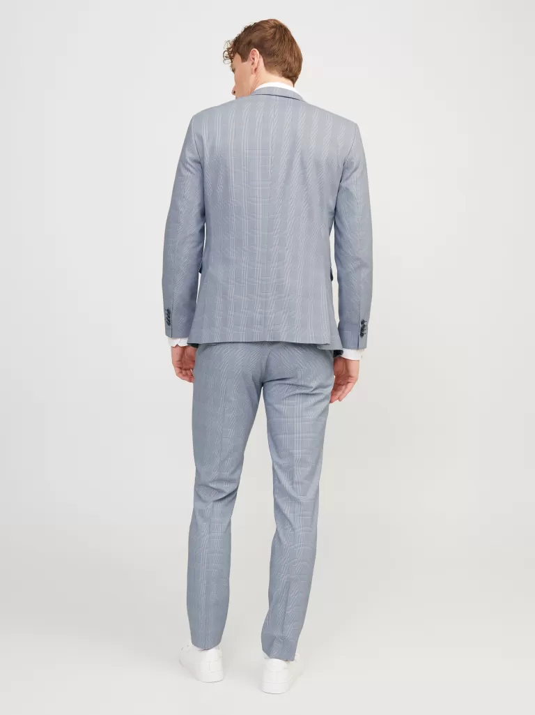JACK & JONES Garnitury^JPRSOLARIS Krój super slim Garnitur Niebieski