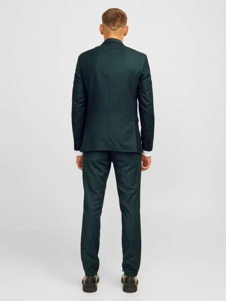 JACK & JONES Garnitury^JPRSOLARIS Krój super slim Marynarka Zielony