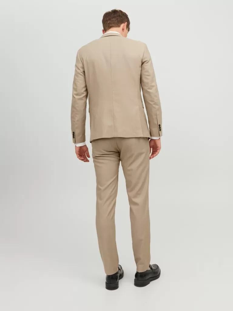 JACK & JONES Garnitury^JPRSOLARIS Krój super slim Marynarka Beżowy