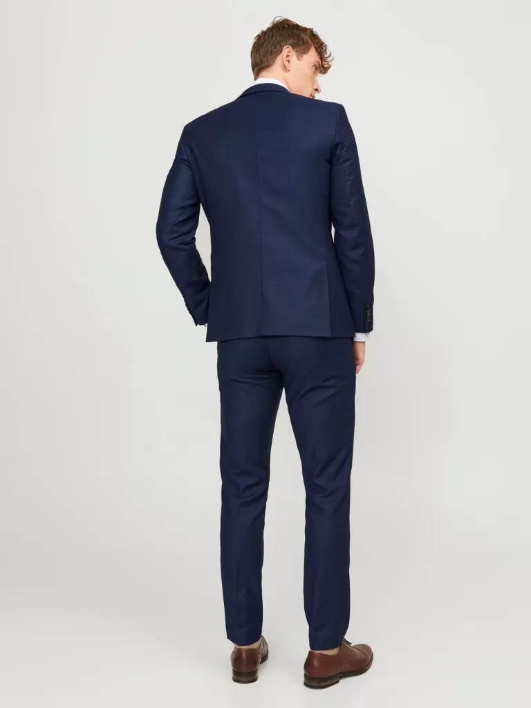 JACK & JONES Garnitury^JPRSOLARIS Krój super slim Marynarka Niebieski