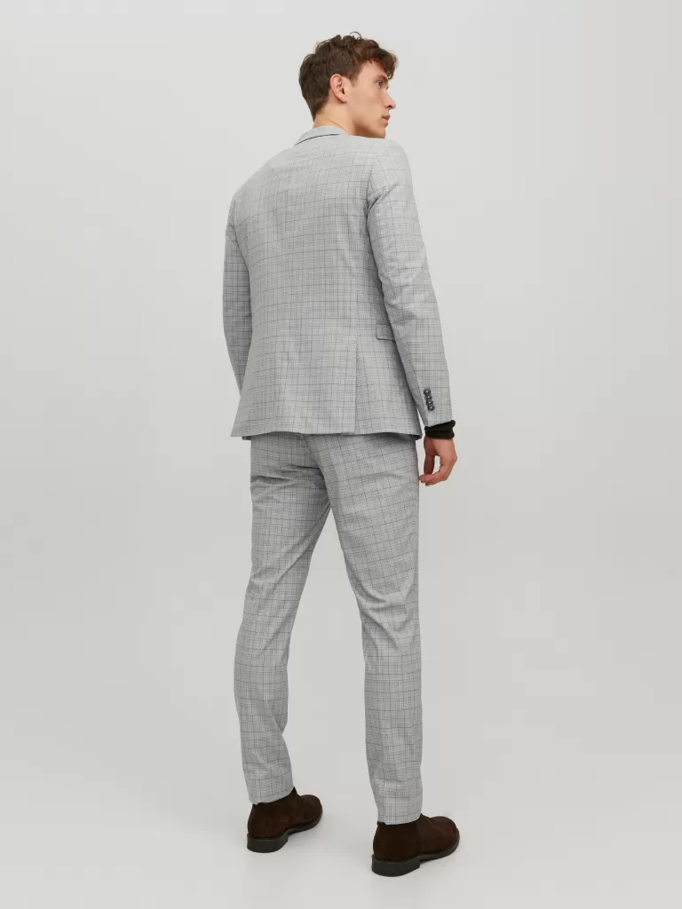 JACK & JONES Garnitury^JPRSOLARIS Krój super slim Marynarka Szary