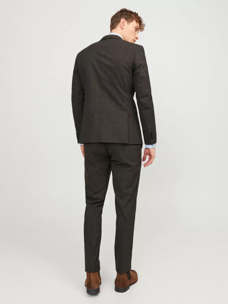JACK & JONES Garnitury^JPRSOLARIS Krój super slim Marynarka Brązowy