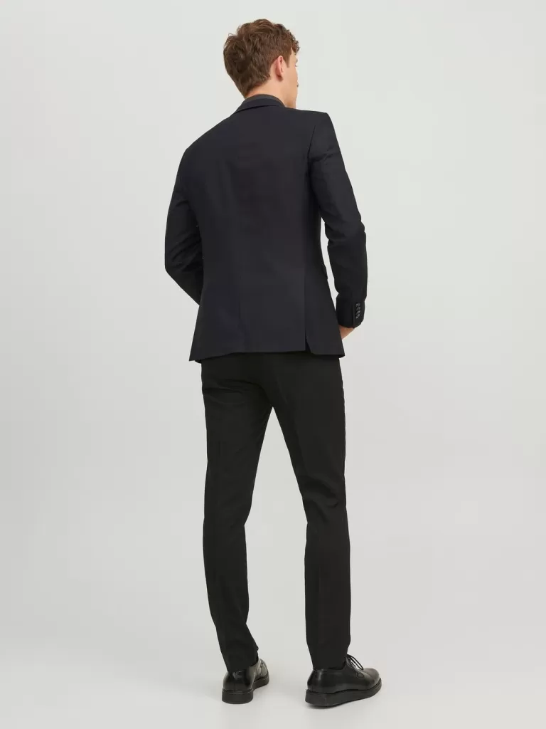 JACK & JONES Garnitury^JPRSOLARIS Krój super slim Marynarka Czarny