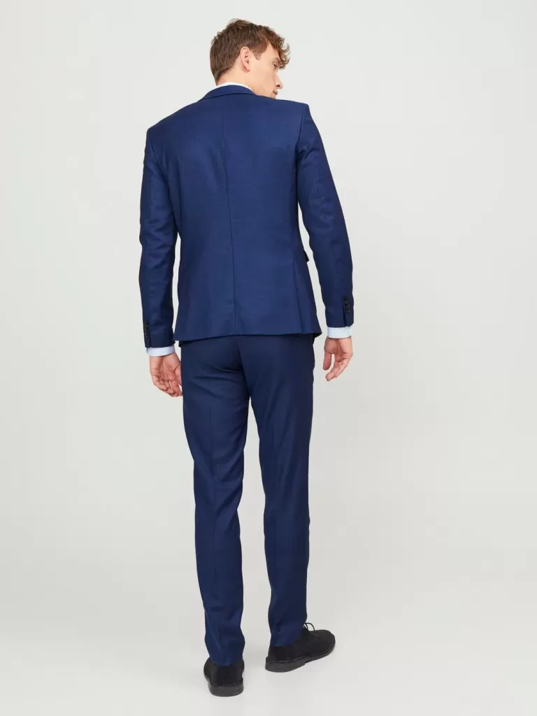 JACK & JONES Garnitury^JPRSOLARIS Krój super slim Marynarka Niebieski