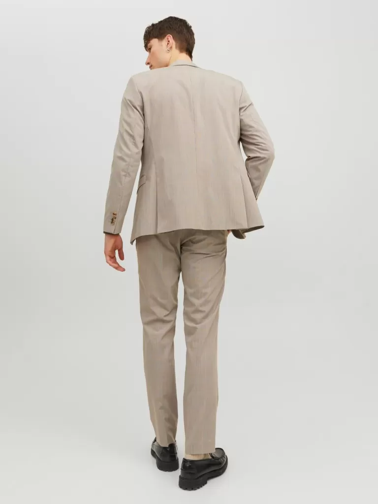 JACK & JONES Garnitury^JPRSOLARIS Krój super slim Marynarka Beżowy