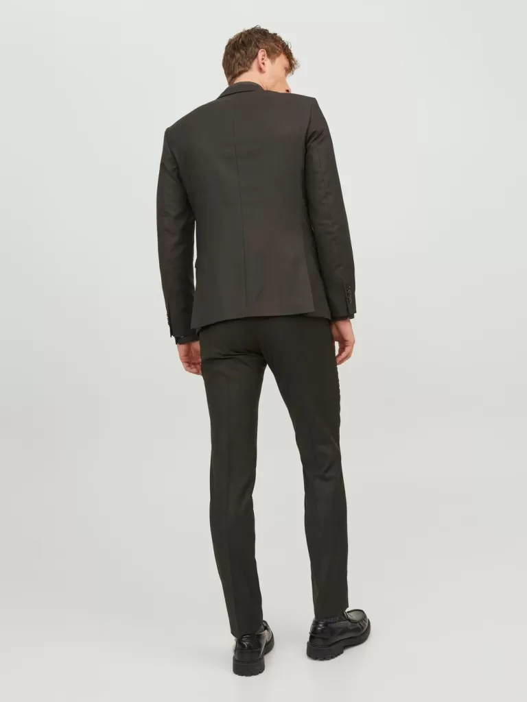 JACK & JONES Garnitury^JPRSOLARIS Krój super slim Marynarka Brązowy