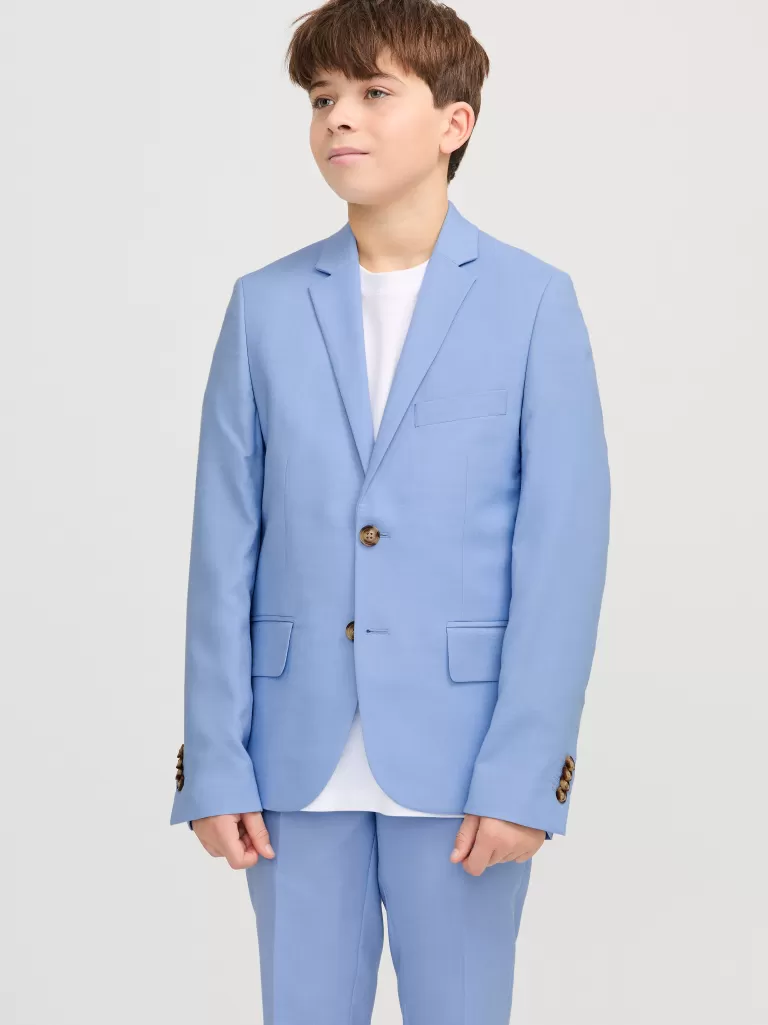 JACK & JONES Garnitury^JPRSOLARIS Marynarka Junior Niebieski