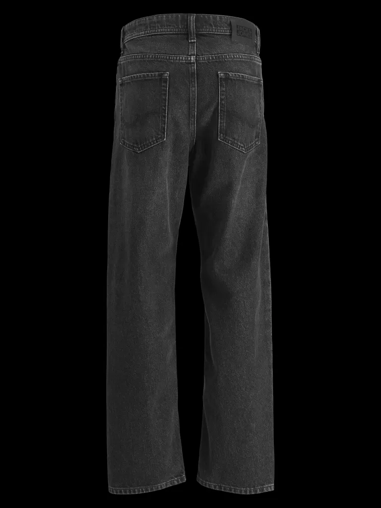 JACK & JONES Bestsellery | Jeansy^JWHCHRIS JJORIGINAL SQ 165 JNR Jeansy o swobodnym kroju Junior Czarny