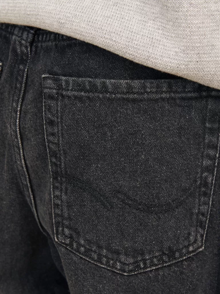 JACK & JONES Bestsellery | Jeansy^JWHCHRIS JJORIGINAL SQ 165 JNR Jeansy o swobodnym kroju Junior Czarny