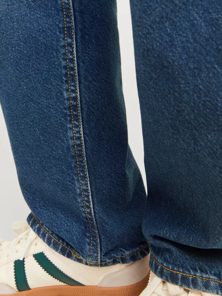 JACK & JONES Bestsellery | Jeansy^JWHCHRIS JJORIGINAL SQ 959 JNR Jeansy o swobodnym kroju Junior Niebieski