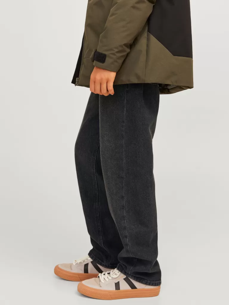 JACK & JONES Bestsellery | Jeansy^JWHCHRIS JJORIGINAL SQ 165 JNR Jeansy o swobodnym kroju Junior Czarny