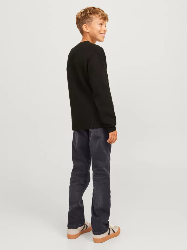 JACK & JONES Jeansy | Wyprzedaż^JWHCLARK JJORIGINAL SQ 354 JNR Krój regularny Junior Czarny